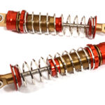 Realistic Off-Road Shock (2) for 1/10 Scale w/16mm O.D. Square Spring (L=80mm)