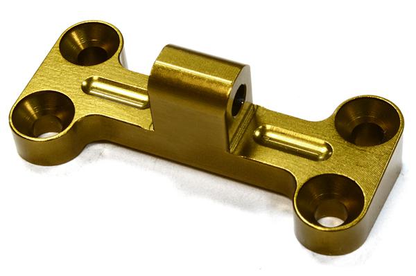 C26036BRONZE Billet Machined Front Bumper Mount for Axial 1/10 Yeti Rock Racer - Image 1