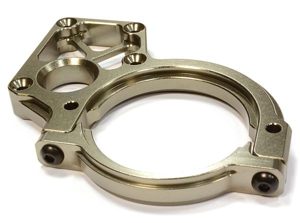 C26042GUN Billet Machined Motor Mount for Axial 1/10 Yeti Rock Racer - Image 1