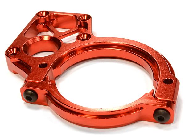 C26042RED Billet Machined Motor Mount for Axial 1/10 Yeti Rock Racer - Image 1