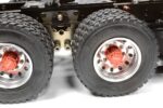 Billet Machined Rolling Chassis for Custom 1/14 Semi-Tractor Truck - Gun Color - Image 7