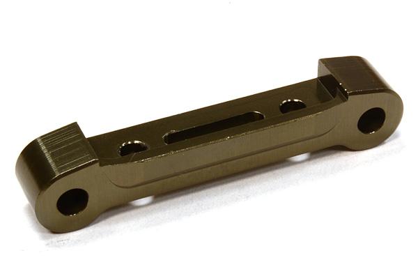 C26056GREY Billet Machined Rear Arm Mount for Associated RC10B5M (ASC90003) - Image 1