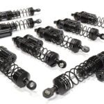 Machined Piggyback Shock Set (8) for Traxxas 1/10 Scale E-Maxx Brushless 3762A