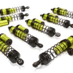 Machined Piggyback Shock Set (8) for Traxxas 1/10 Scale E-Maxx Brushless 3762A