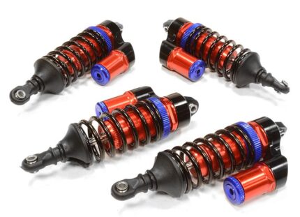 Billet Machined Piggyback Shock (4) for Traxxas 1/10 Scale Summit 4WD