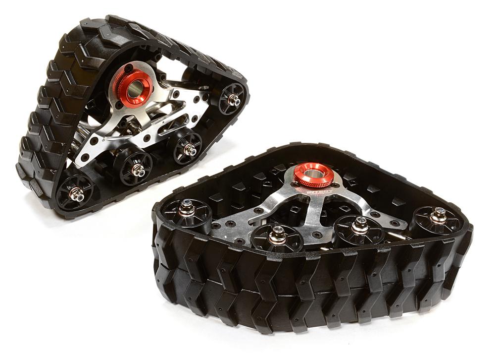 C26087SILVER Front Snowmobile & Sandmobile Conversion for Axial 1/10 Wraith 2.2 - Image 1