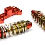 Billet Machined Spring Loaded Front Bumper Mount Kit for Axial 1/10 Yeti