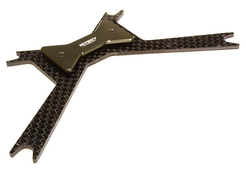 C26123GUN Billet Machined Battery Plate for Axial 1/10 Yeti Rock Racer - Image 1