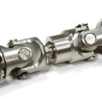 Billet Machined Universal Drive Shaft 48-51mm for Custom 1/14 Semi-Tractor Truck