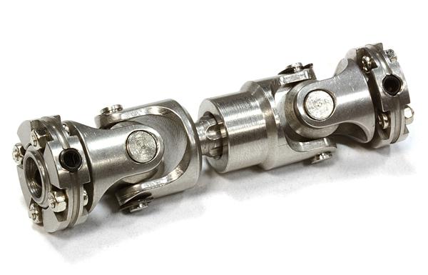 C26134 Billet Machined Universal Drive Shaft 48-51mm for Custom 1/14 Semi-Tractor Truck - Image 1