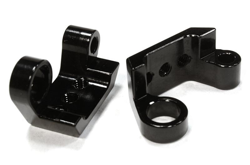 C26137BLACK Billet Machined Rear Sway Bar Mount for Axial 1/10 Yeti Rock Racer - Image 1