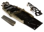 Billet Machined Complete LCG Chassis Conversion Kit for Traxxas 1/10 Slash 2WD