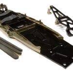 Billet Machined Complete LCG Chassis Conversion Kit for Traxxas 1/10 Slash 2WD