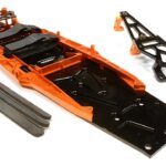 Billet Machined Complete LCG Chassis Conversion Kit for Traxxas 1/10 Slash 2WD