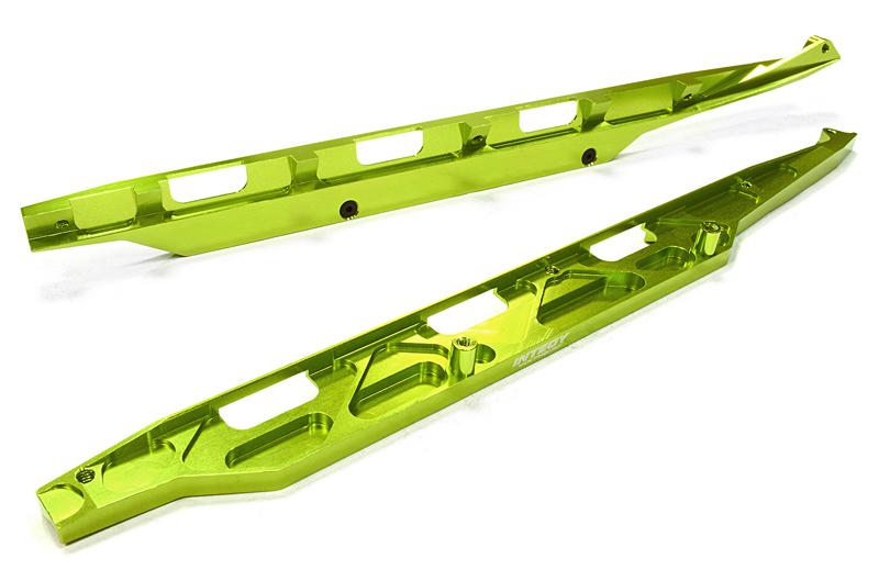 C26148GREEN Billet Machined Replacement Side Rails for C26146 LCG Conversion Kit - Image 1