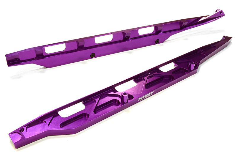 C26148PURPLE Billet Machined Replacement Side Rails for C26146 LCG Conversion Kit - Image 1