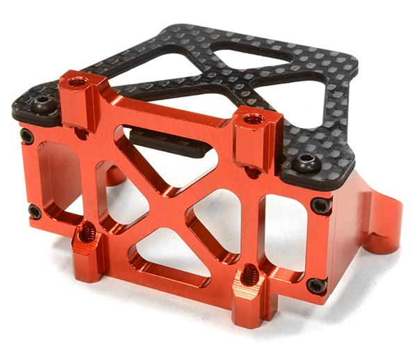 C26149RED Billet Machined Replacement Rear Bulkhead Brace for C26146 LCG Conversion Kit - Image 1