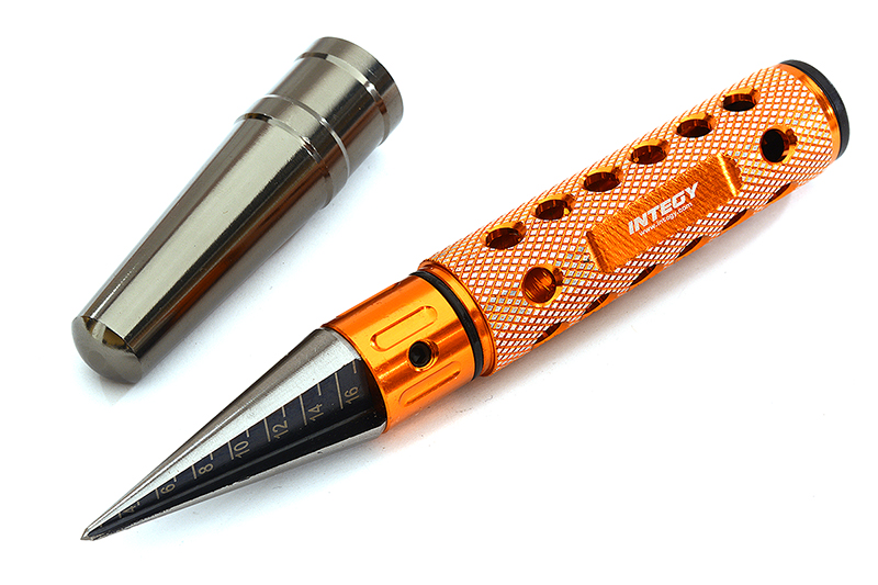 C26152ORANGE QuickPit V7 Professional Body Reamer for 1/10 & 1/8 Size (19mm Handle) - Image 1