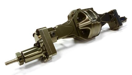 Complete T5 Hi-Lift Gearbox Rear Axle for SCX-10, Dingo, Honcho & Jeep