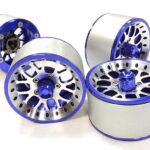 High Mass 2.2 Size Alloy Y14 Spoke Beadlock Wheel (4) for Scale Off-Road Crawler