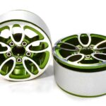 Billet Machined 5 Spoke Type DU Off-Road 1.9 Size Wheel (2) for Scale Crawler