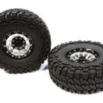 High Mass Billet 12H Spoke OZ 1.9 Wheel & Tire(2) for Scale Crawler (O.D.=113mm)