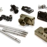 Billet Machined Hi-Lift Gearbox Rear Conversion for SCX-10, Dingo, Honcho & Jeep