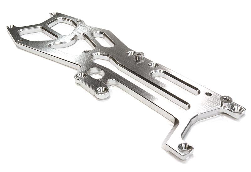 C26184SILVER Billet Machined Upper Deck for HPI 1/10 Sprint 2 On-Road - Image 1