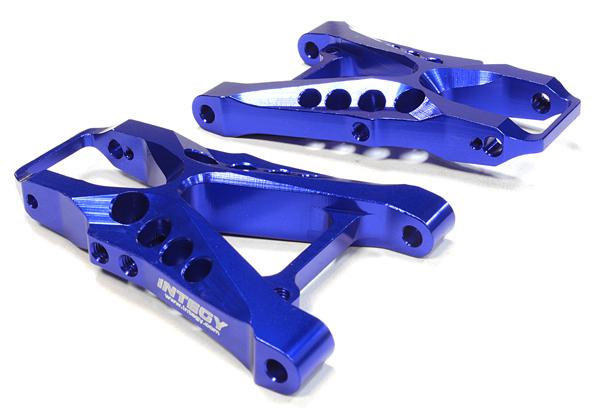 C26207BLUE Billet Machined Rear Suspension Arms for HPI 1/10 Sprint 2 On-Road - Image 1