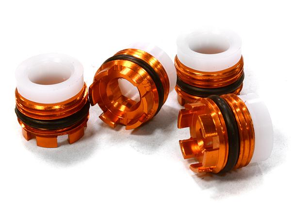 C26237ORANGE Replacement Pivot Ball Caps (4) for T4114, C25959 - Image 1