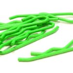 Florescent Color Bent-Up Body Clips (8) for 1/5 & 1/4 Size Vehicles(LxW=46x11mm)