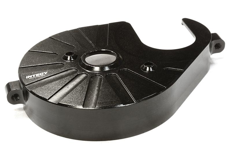 C26267BLACK Billet Machined Spur Gear Cover for Axial 1/10 Yeti Rock Racer - Image 1