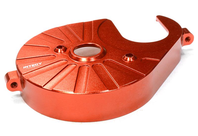 C26267RED Billet Machined Spur Gear Cover for Axial 1/10 Yeti Rock Racer - Image 1