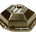 Billet Machined Alloy Rear Differential Cover for Axial 1/10 Yeti Rock Racer