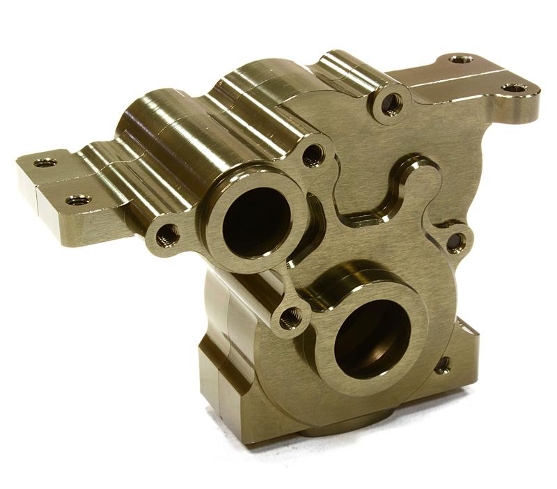 C26290GREY Billet Machined Gearbox Case for Associated RC10B5M (4-Gear) (ASC90003) - Image 1