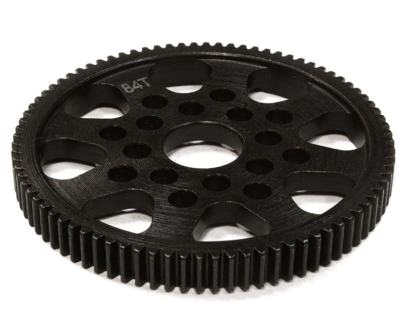 C26297 Billet Machined Steel 84T Spur Gear for HPI 1/10 Sprint 2 On-Road - Image 1