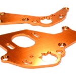 Billet Machined Motor Mount Plates for HPI 1/10 Sprint 2 On-Road