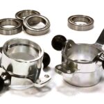 Billet Machined Steering Knuckles for HPI 1/10 Scale E10 On-Road