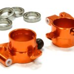 Billet Machined Rear Hub Carriers for HPI 1/10 Scale E10 On-Road