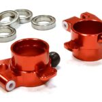 Billet Machined Rear Hub Carriers for HPI 1/10 Scale E10 On-Road