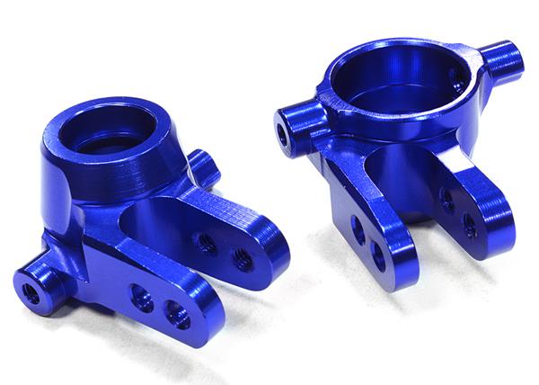 C26313BLUE T3 Steering Knuckle (2) for 1/10 Stampede 4X4, Slash 4X4 & Rustler 4X4 6837 - Image 1