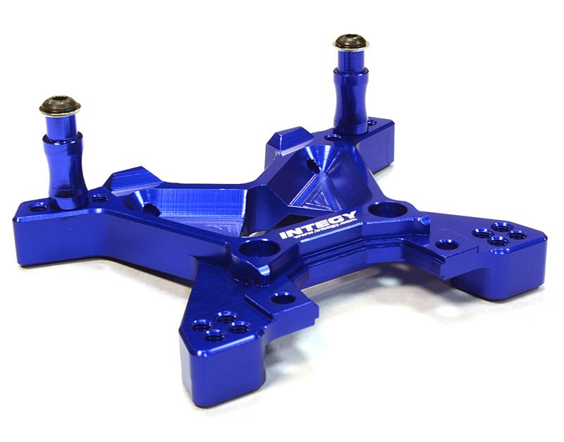 C26317BLUE Billet Machined T3 Front Shock Tower for 1/10 Stampede 4X4 & Slash 4X4 6839 - Image 1