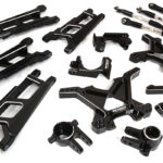 Black Billet Machined Suspension Upgrade Kit for 1/10 Stampede 4X4 & Slash 4X4