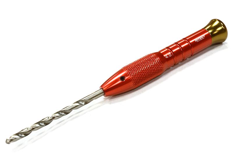 C26327 Precision Machined 4mm Size Hand Drill Tool for RC Applications - Image 1