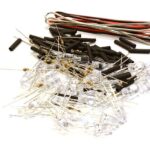 5mm LED Light Assorted Kit DIY LEDs Set for Scale Model