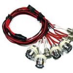 G.T. Power L8 Type LED Light System for R/C Car 3.6-8.4VDC