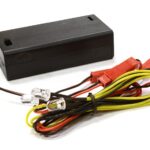 Plastic Battery Box w/ 4pcs 5mm Size LED Light