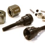 Billet Machined Wide Track Front Conversion for Tamiya CC01