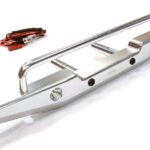 Realistic Metal Rear Bumper with LED for Axial SCX-10 43mm Mount