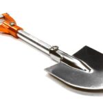 Realistic Scale Model Billet Machined D-Handle Utility Shovel 1/10 Size